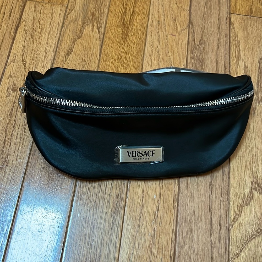 Versace Fragrances Black Fanny Pack